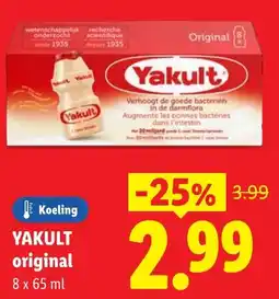 Lidl Yakult Original aanbieding