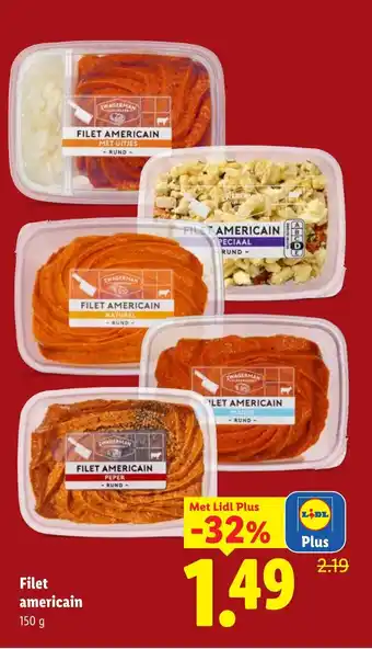 Lidl Filet Americain aanbieding