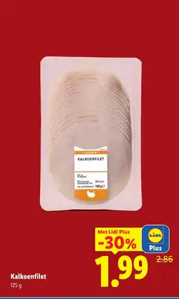Lidl Kalkoenfilet aanbieding