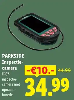 Lidl Parkside Inspectiecamera aanbieding