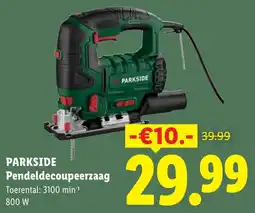 Lidl Parkside Pendeldecoupeerzaag aanbieding