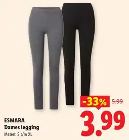 Lidl Esmara Dames Legging aanbieding