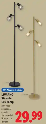 Lidl Livarno Staande LED-Lamp aanbieding
