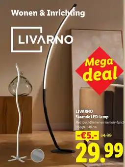Lidl Livarno Staande LED-lamp aanbieding