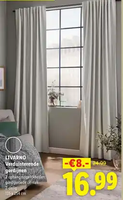 Lidl Livarno Verduisterende Gordijnen aanbieding