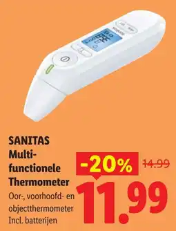 Lidl Sanitas Multi functionele Thermometer aanbieding