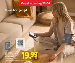 Lidl Dr. Senst Sprekende bovenarm Bloeddrukmeter aanbieding
