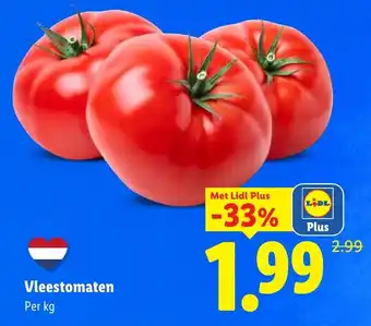 Lidl Vleestomaten aanbieding