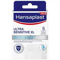 Etos Hansaplast Ultra Sensitive XL Eilandpleister 5 stuks aanbieding