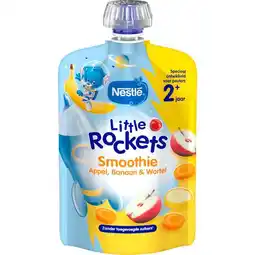 Etos Nestlé Little Rockets Smoothie Appel Banaan Wortel 2+ aanbieding
