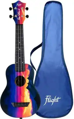 Bol.com Flight Travel Sopraan Ukelele SUNSET - Elise Ecklund - Artist Signature Series aanbieding