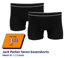 Action Jack Parker heren boxershorts aanbieding