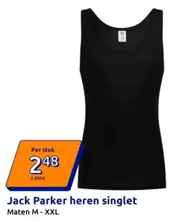 Action Jack Parker heren singlet aanbieding