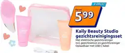 Action Kaily Beauty Studio gezichtsreinigingsset aanbieding