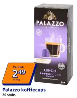 Action Palazzo Koffiecups aanbieding