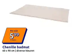 Action Chenille badmat aanbieding