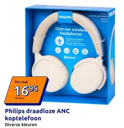 Action Philips draadloze ANC koptelefoon aanbieding