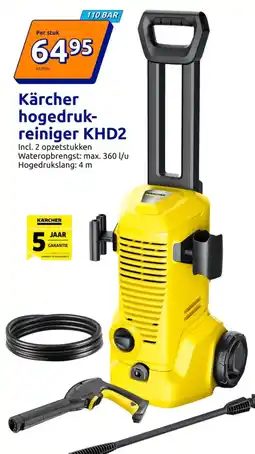 Action Kärcher hogedruk- reiniger KHD2 aanbieding