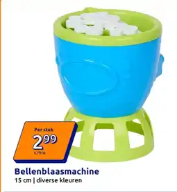 Action Bellenblaasmachine aanbieding
