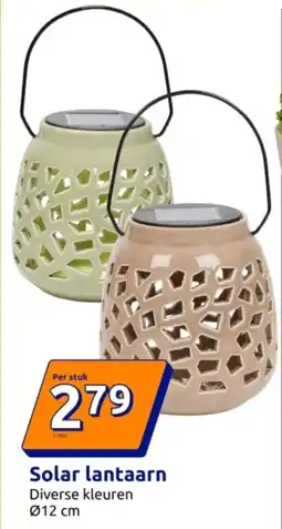 Action Solar lantaarn aanbieding