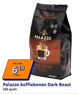 Action Palazzo koffiebonen Dark Roast aanbieding