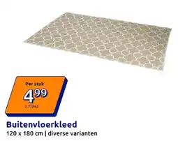 Action Buitenvloerkleed aanbieding