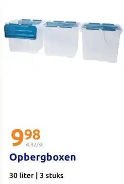 Action Opbergboxen aanbieding