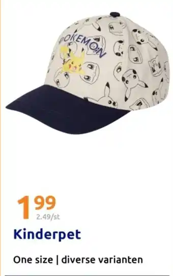Action Kinderpet aanbieding