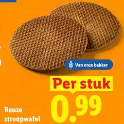 Lidl Reuze Stroopwafel aanbieding