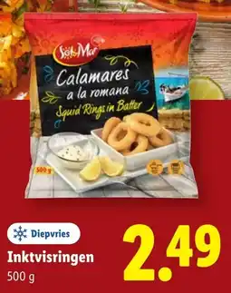 Lidl Inktvisringen aanbieding