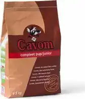 Bol.com Cavom Compleet Pup/Junior Rund&Vlees - Hondenvoer - 5 kg aanbieding
