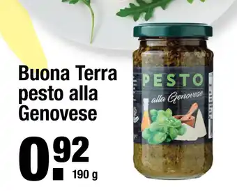 ALDI Buona Terra pesto alla Genovese 190g aanbieding