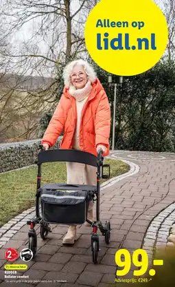 Lidl Ridder Rollator Comfort aanbieding