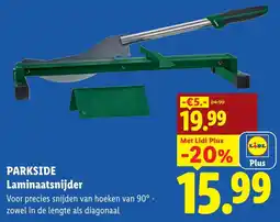 Lidl Parkside Laminaatsnijder aanbieding