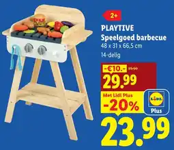 Lidl Playtive Speelgoed barbecue aanbieding