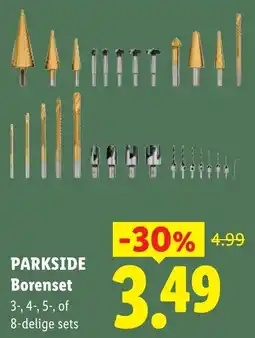 Lidl Parkside Borenset aanbieding
