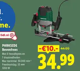 Lidl Parkside Bovenfrees aanbieding