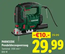 Lidl Parkside Pendeldecoupeerzaag aanbieding