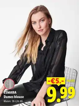 Lidl Esmara Dames Blouse aanbieding