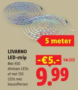 Lidl Livarno LED Strip aanbieding