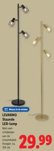 Lidl Livarno Staande LED-Lamp aanbieding