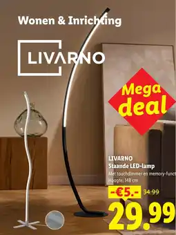 Lidl Livarno Staande LED-lamp aanbieding