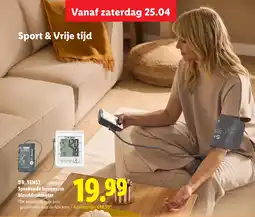 Lidl Dr. Senst Sprekende Bovenarm Bloeddrukmeter aanbieding