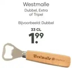 Mitra Westmalle Dubbel, Extra of Tripel aanbieding