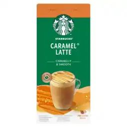 Albert Heijn Starbucks Caramel latte instant sticks aanbieding