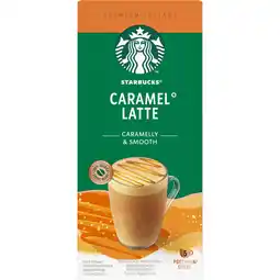 Albert Heijn Starbucks Caramel latte instant sticks aanbieding