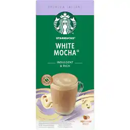 Albert Heijn Starbucks White mocha instant sticks aanbieding