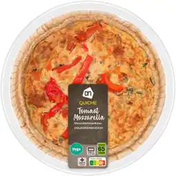 Albert Heijn AH Quiche tomaat mozzarella volkoren bodem aanbieding