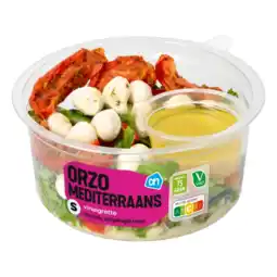Albert Heijn AH Kleine salade orzo Mediterraans aanbieding