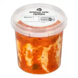 Albert Heijn AH Roomkaas swirl paprika aanbieding